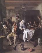 Jan Steen Interior of a Tavern (mk25 china oil painting reproduction